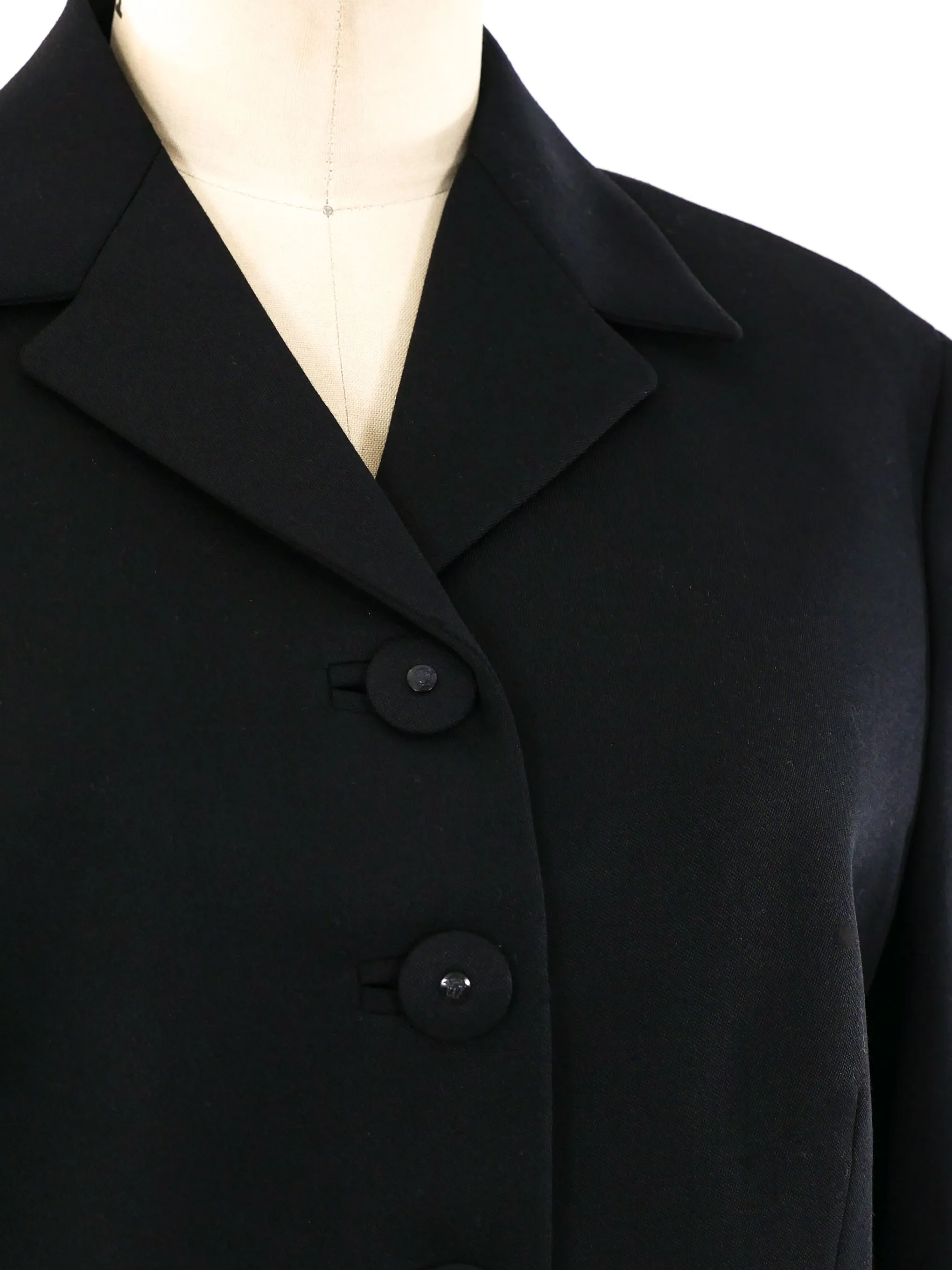 1996 Gianni Versace Cropped Wool Suit