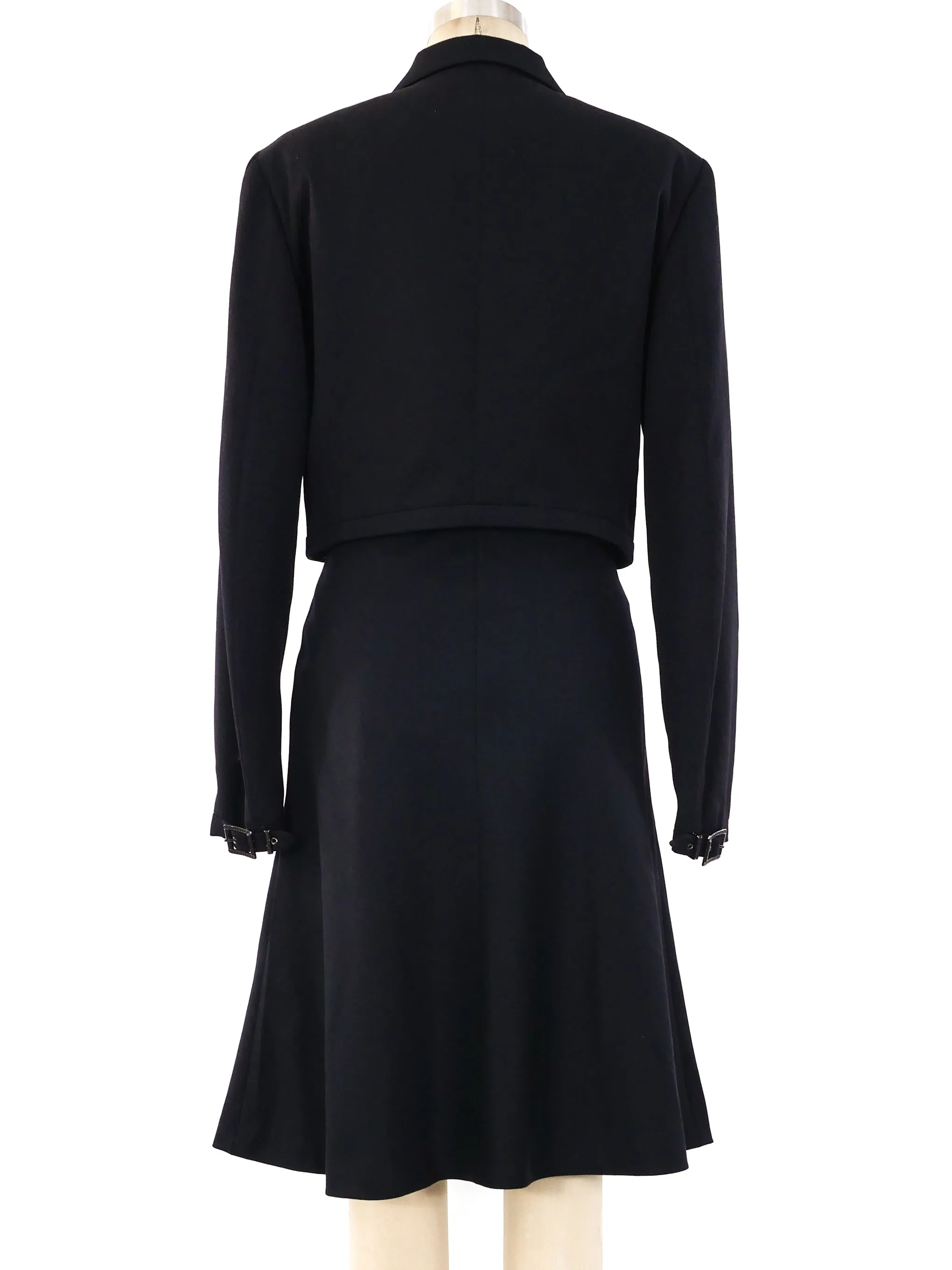 1996 Gianni Versace Cropped Wool Suit