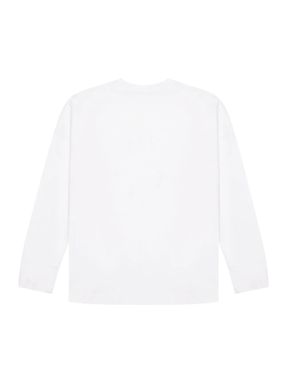 Acid Wash Long Sleeve T-Shirt (White)