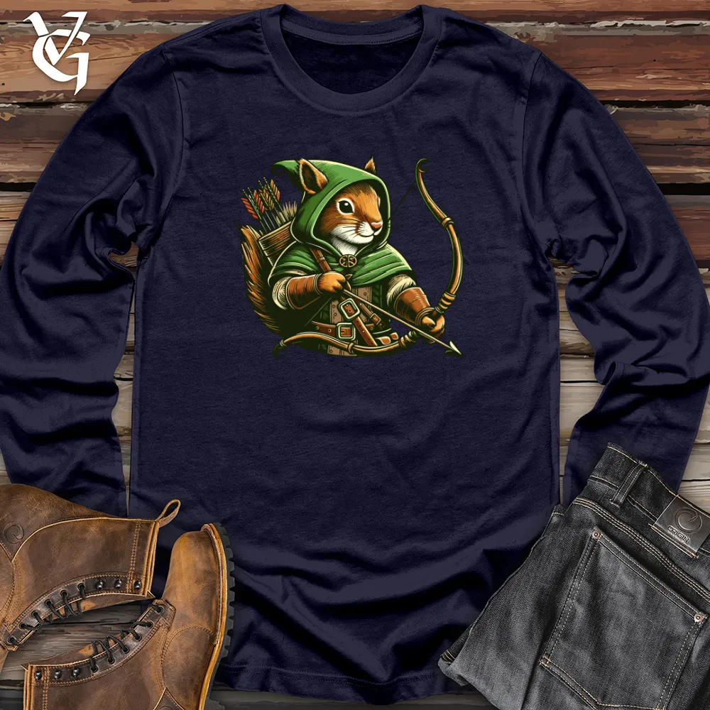 Adventurous Archer Squirrel Long Sleeve