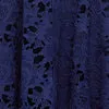 Aliyah Lace Butterfly Sleeve Midi Dress - Oxford Blue