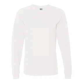 American Apparel Unisex Creme Fine Jersey Long Sleeve T-Shirt