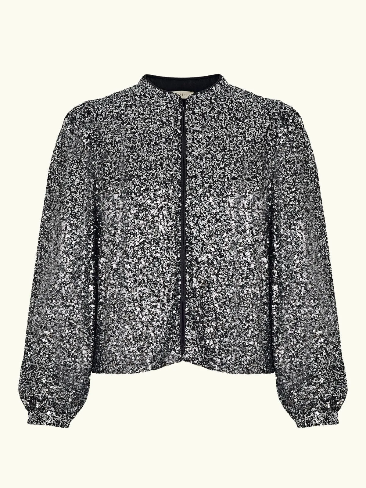 Amira Sequin Jacket - Black