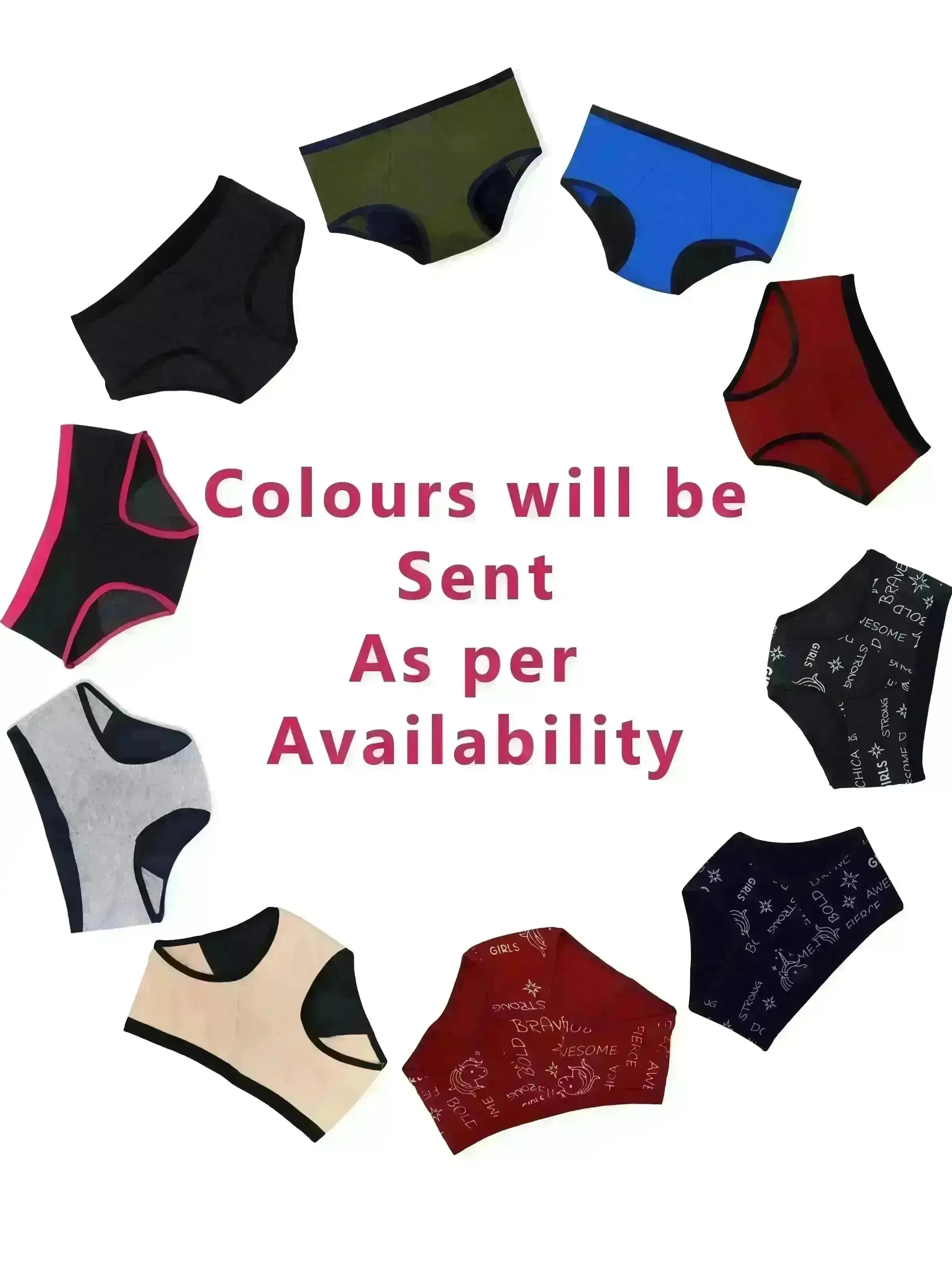 Antimicrobial Lining Leak Proof Period Underwear | Dark Grey | Reusable | No Pad Needed Pack-of-2