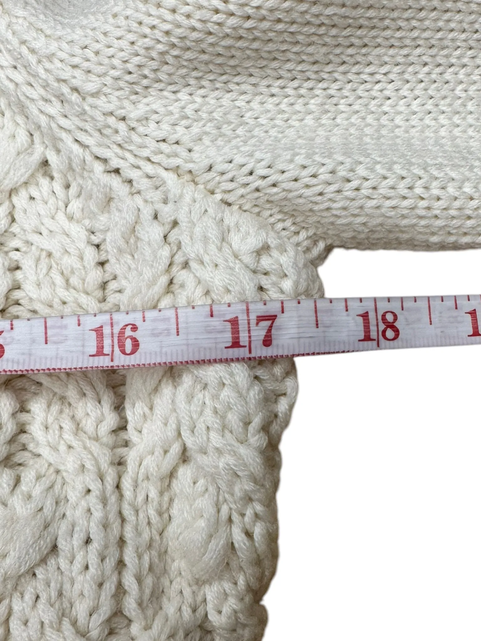 ANTONIO MELANI Wool Cable Knit Cardigan Size S