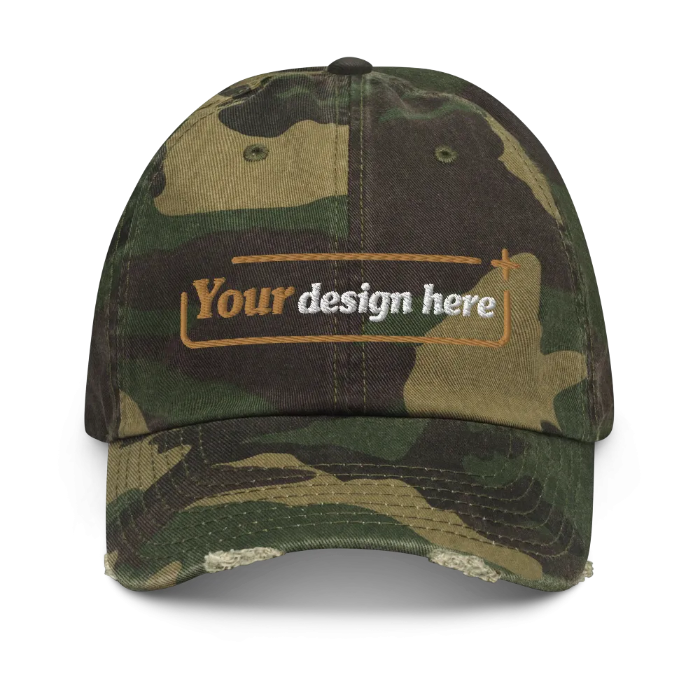 Atlantis DADE Distressed Baseball Cap