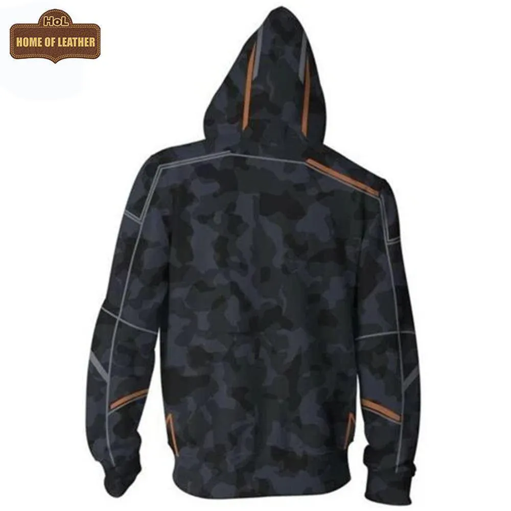 Avengers Infinity War Tony Stark RDJ Casual Fashion Hoodie Cotton Jacket