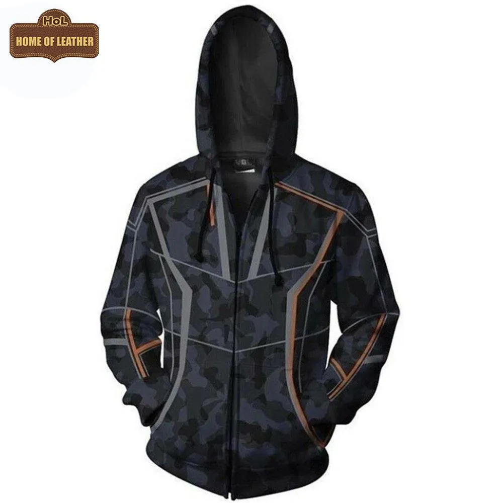 Avengers Infinity War Tony Stark RDJ Casual Fashion Hoodie Cotton Jacket