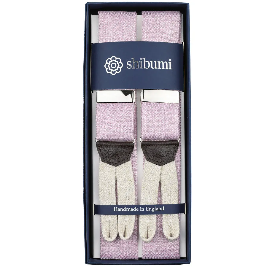 Bamboo Braces - Pink