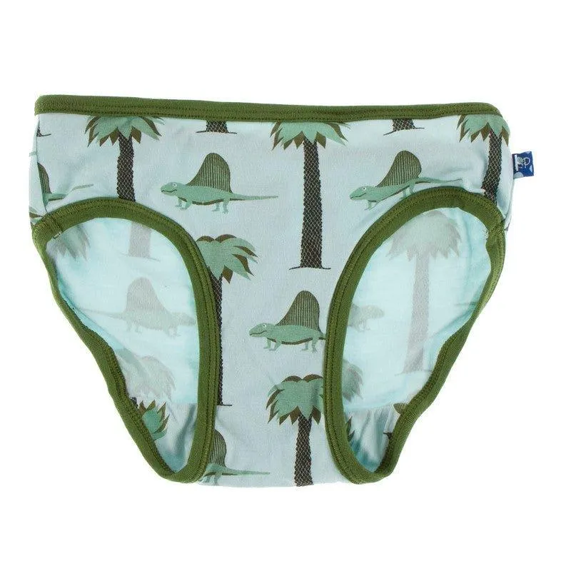 Bamboo Underwear - Dimetrodon with Moss