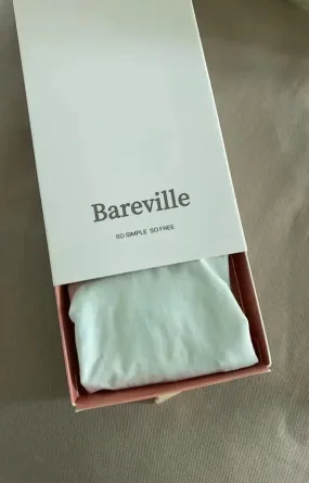 Bareville underwear, women's high waisted cotton underwear, soft and breathable underwear