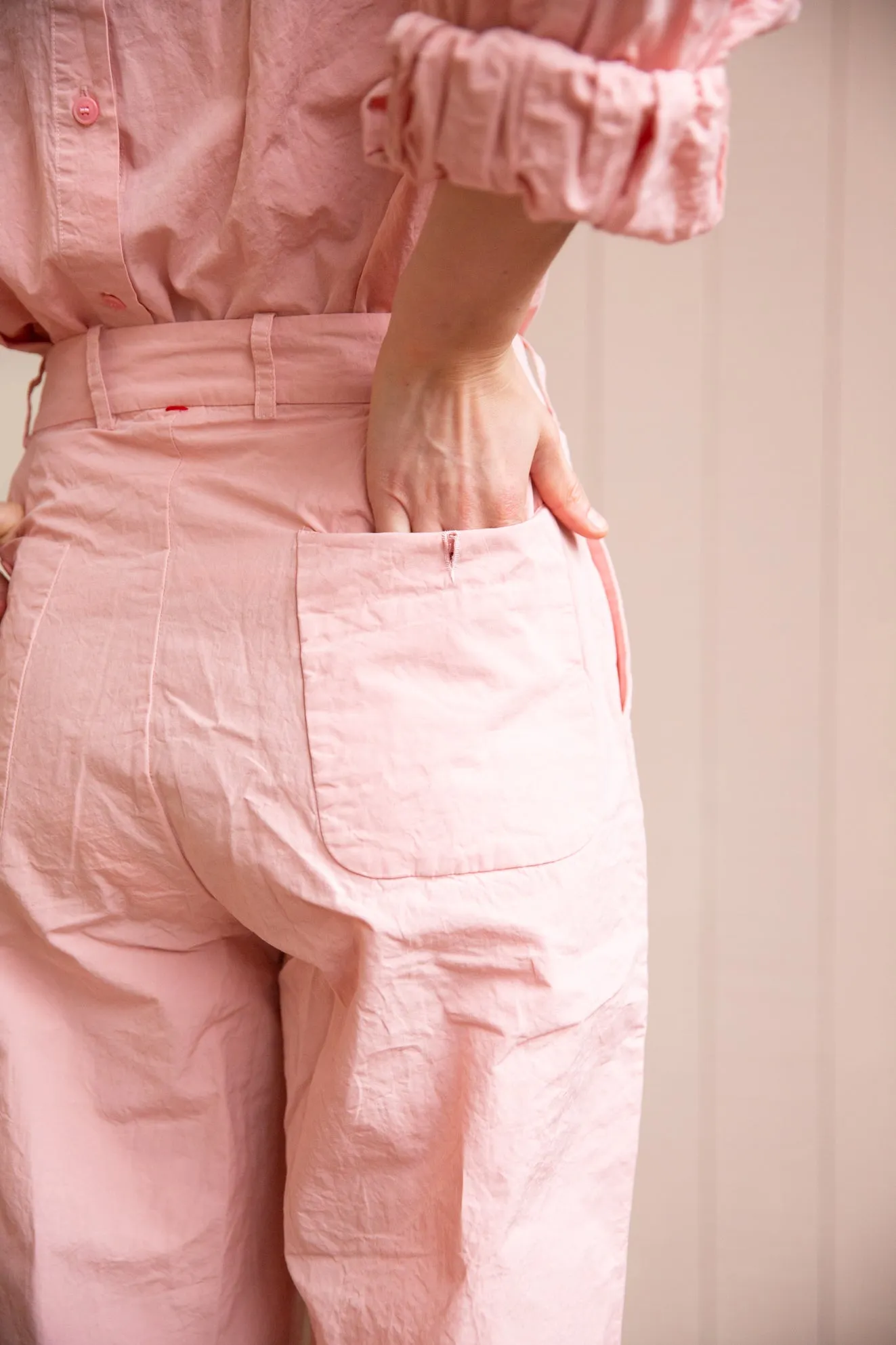 BEE PANT - PAPER COT - CAMELIA