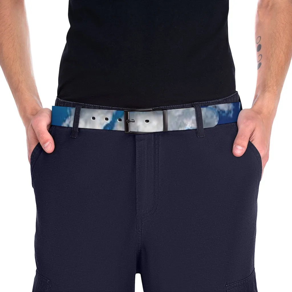 Belt  AL BLUE DESIGNED CLOUDS