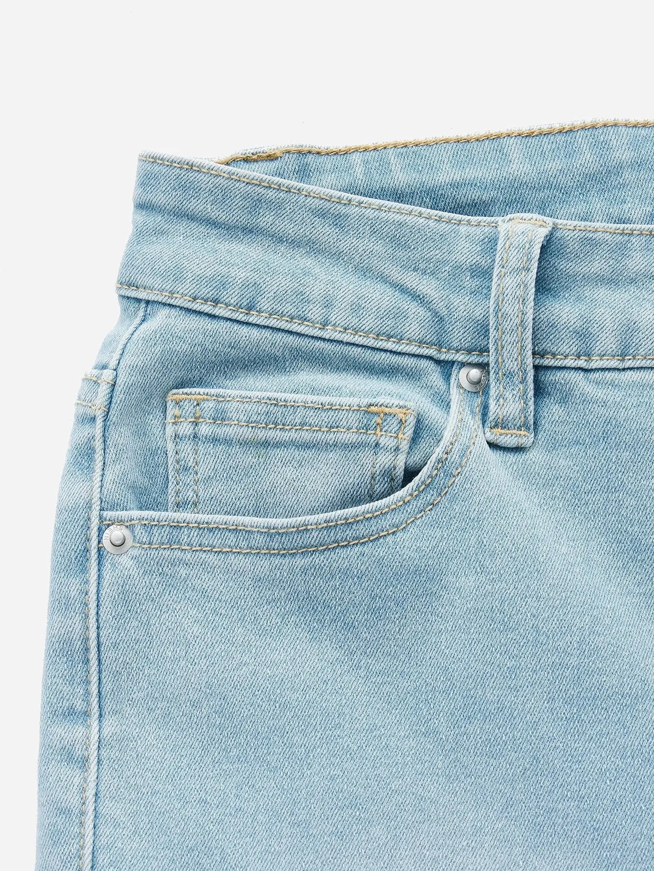 Belted Cargo Jeans