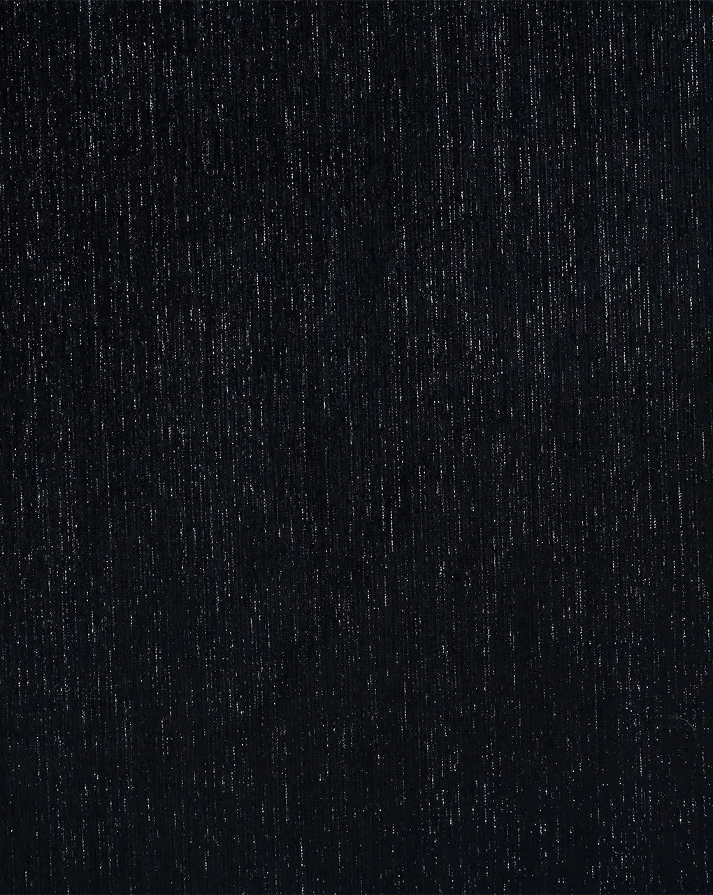 BLACK KNITTED TWEED WOOL FABRIC