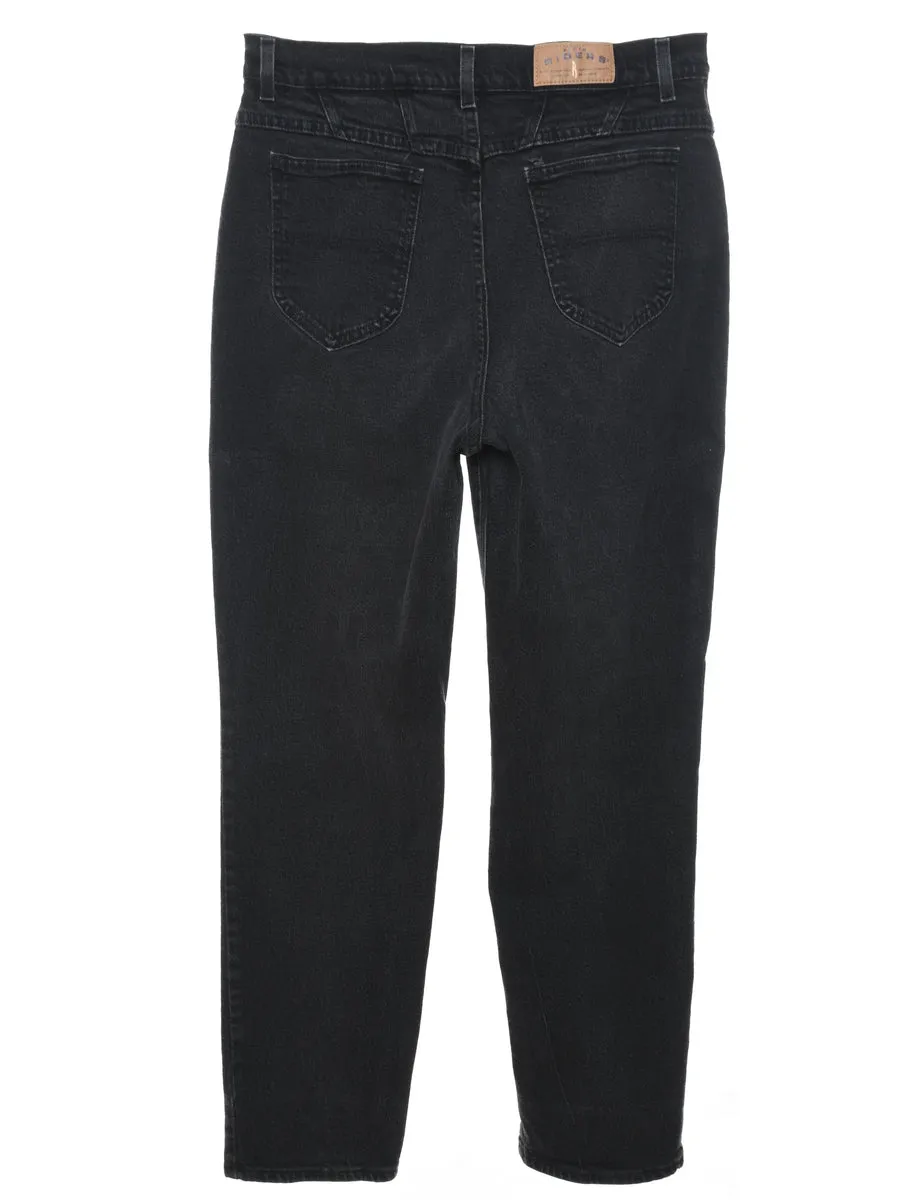 Black Tapered Lee Jeans - W32 L31