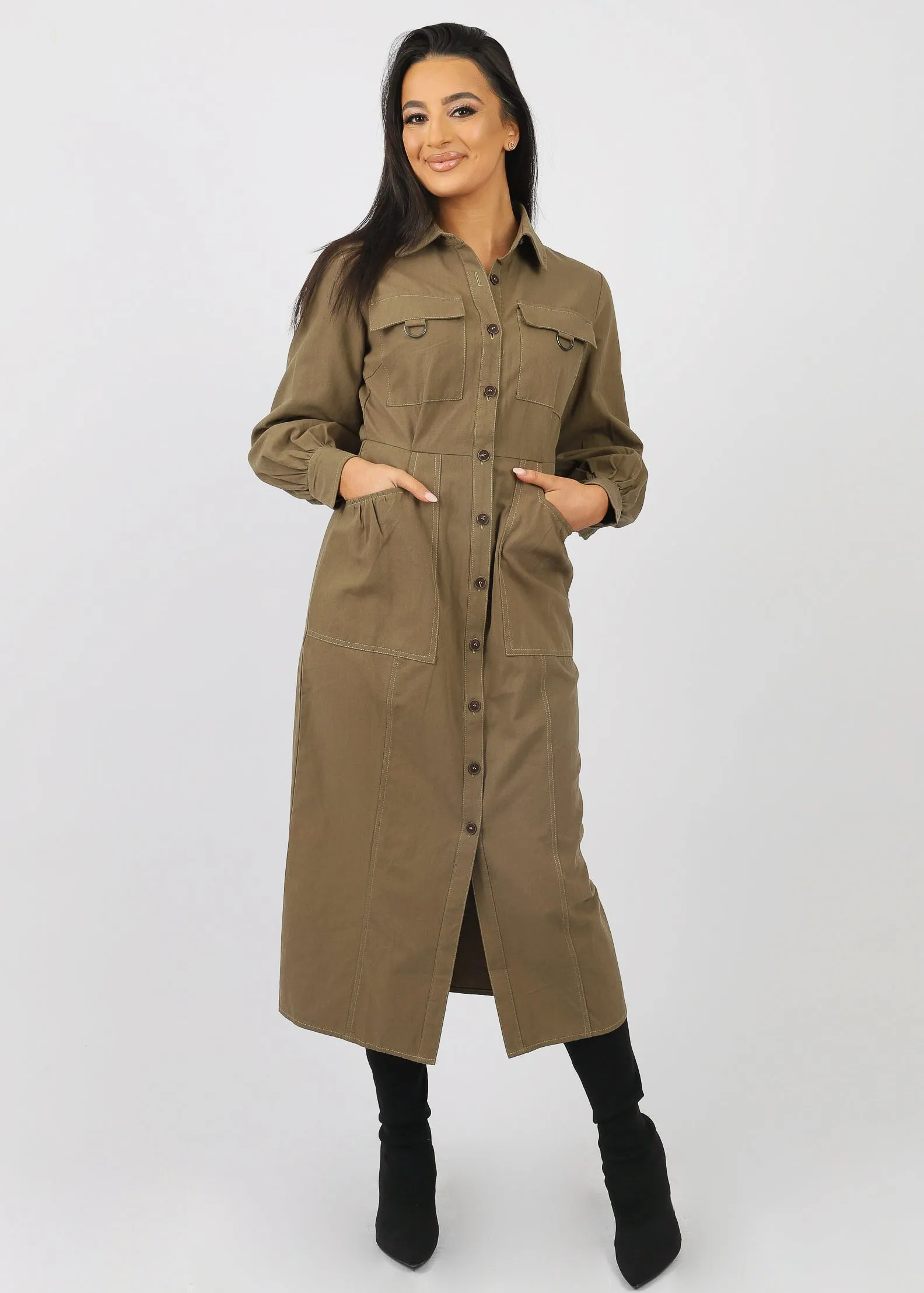 Braelynn Shirt Dress