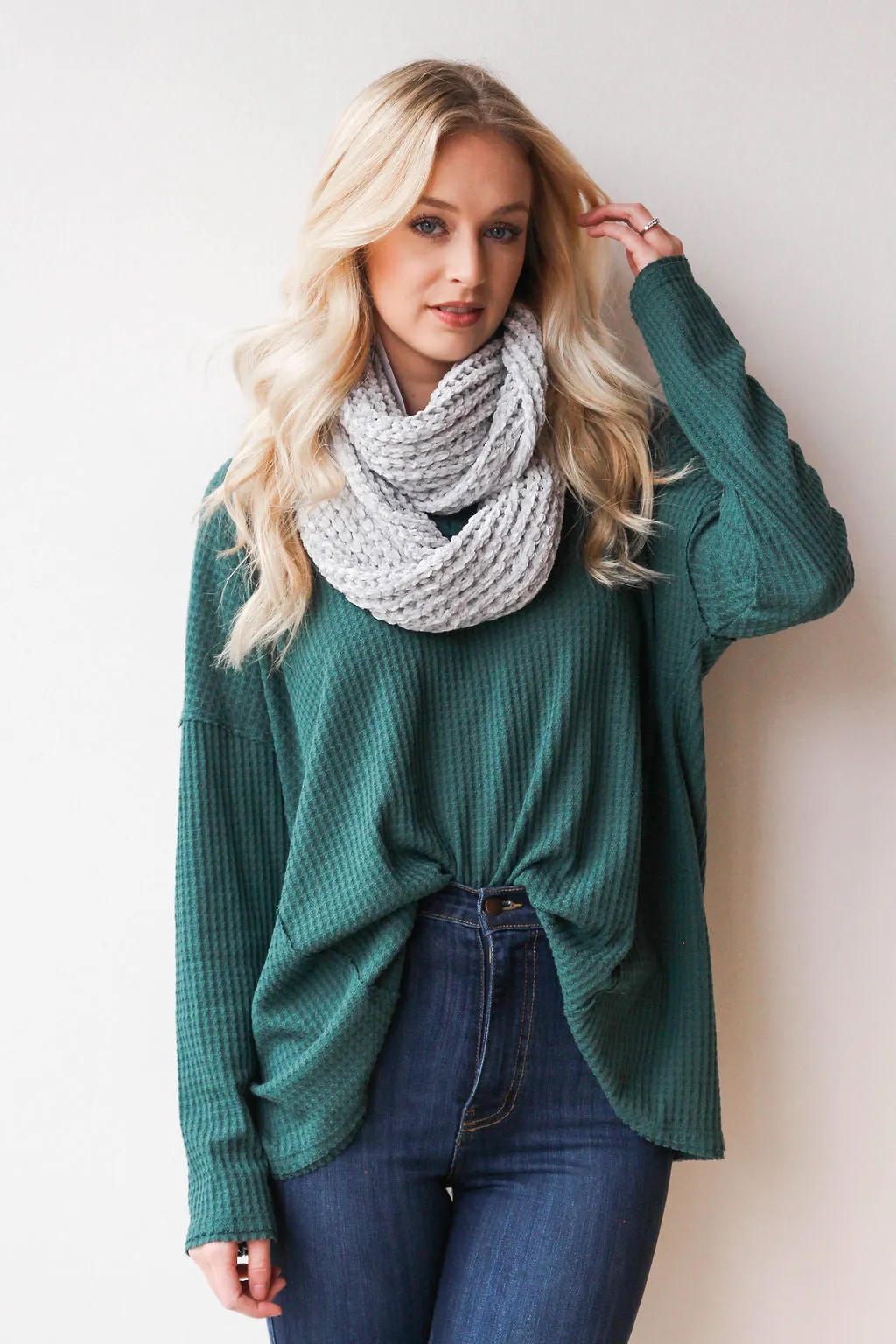 chenille infinity scarf