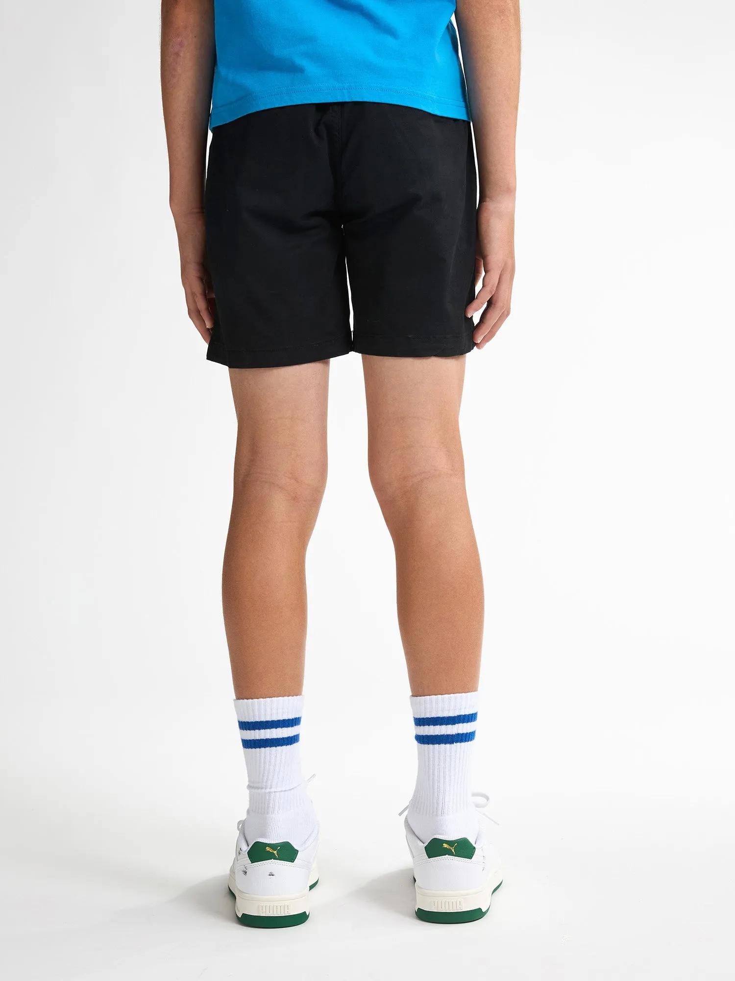 Chino Shorts with Drawstring Angler