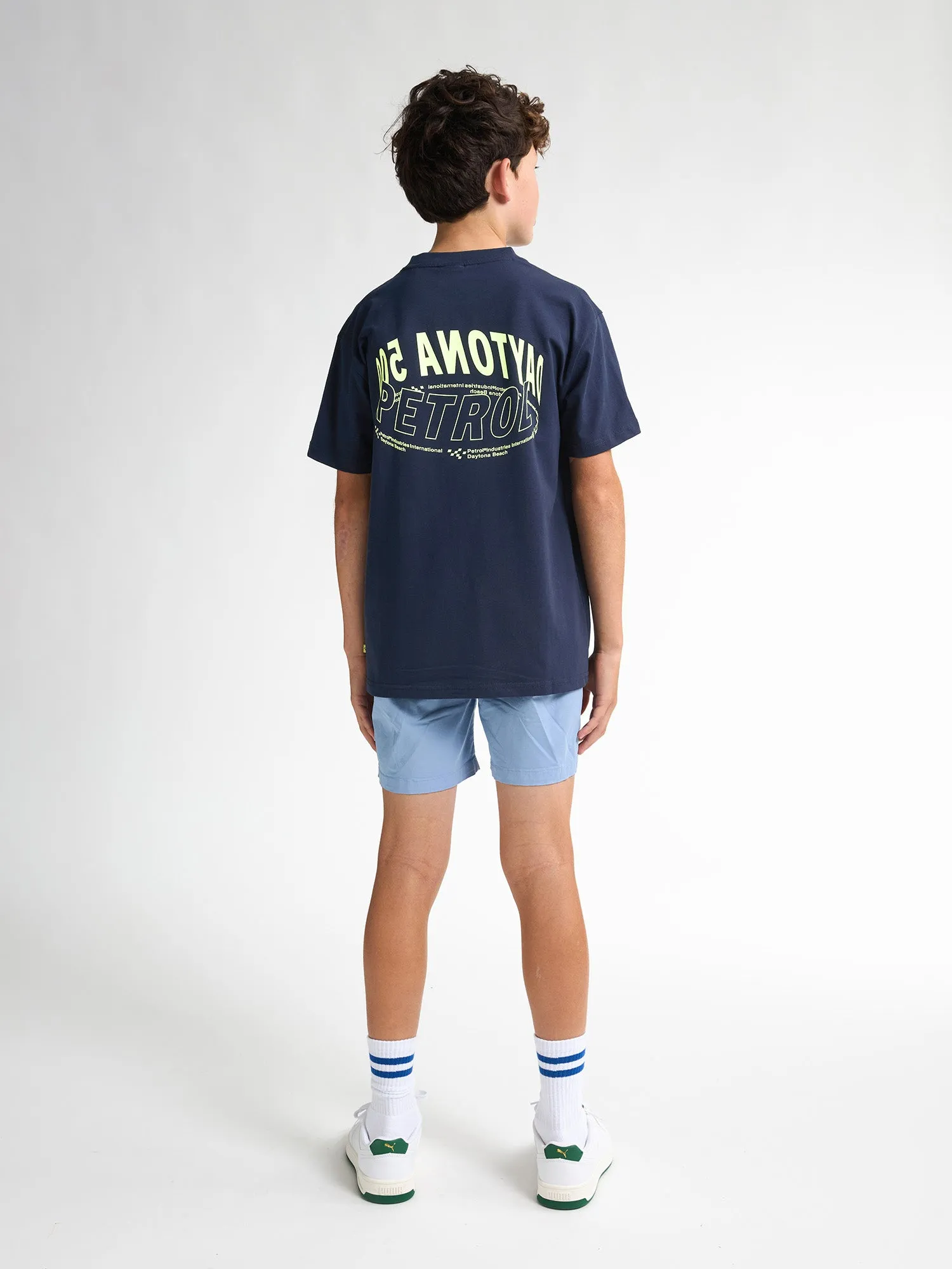 Chino Shorts with Drawstring Angler
