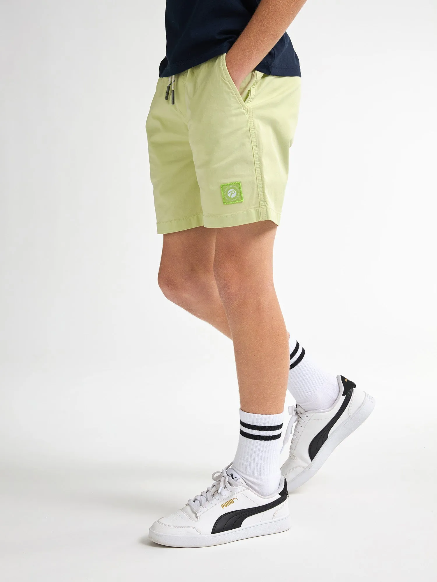 Chino Shorts with Drawstring Angler