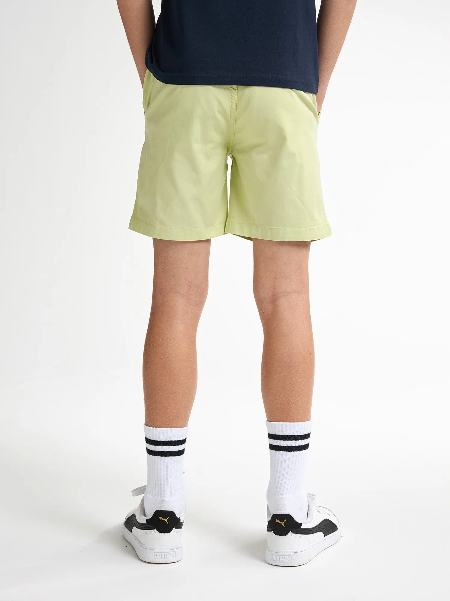 Chino Shorts with Drawstring Angler