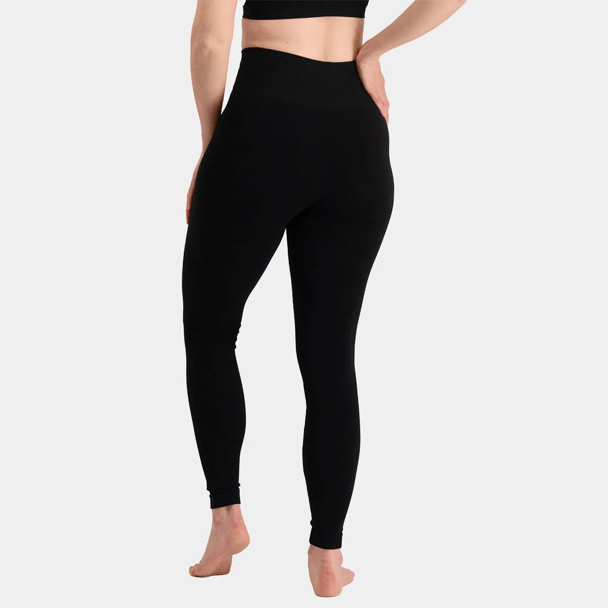 Claire Bambus Leggings - Sort 1 pak