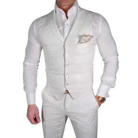 Coconut Intreccio Ciottoli Waistcoat