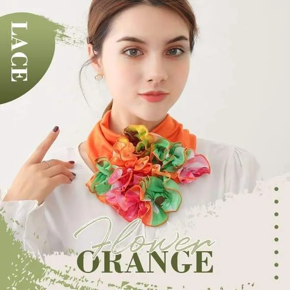 Comfybear™Fashion Lace Scarf Flower Collar