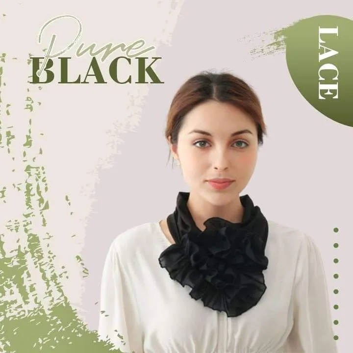 Comfybear™Fashion Lace Scarf Flower Collar