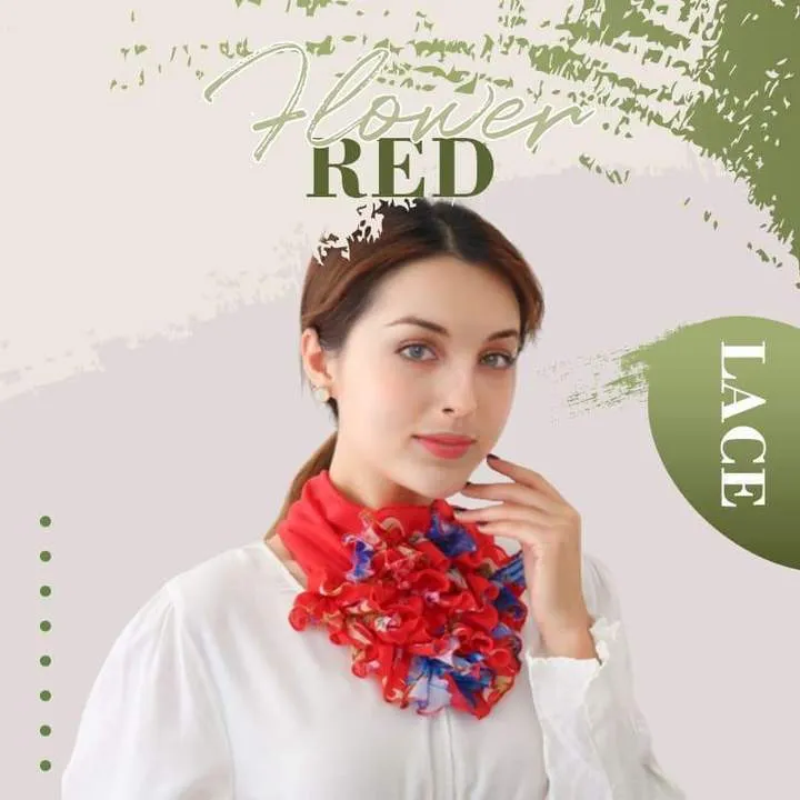 Comfybear™Fashion Lace Scarf Flower Collar