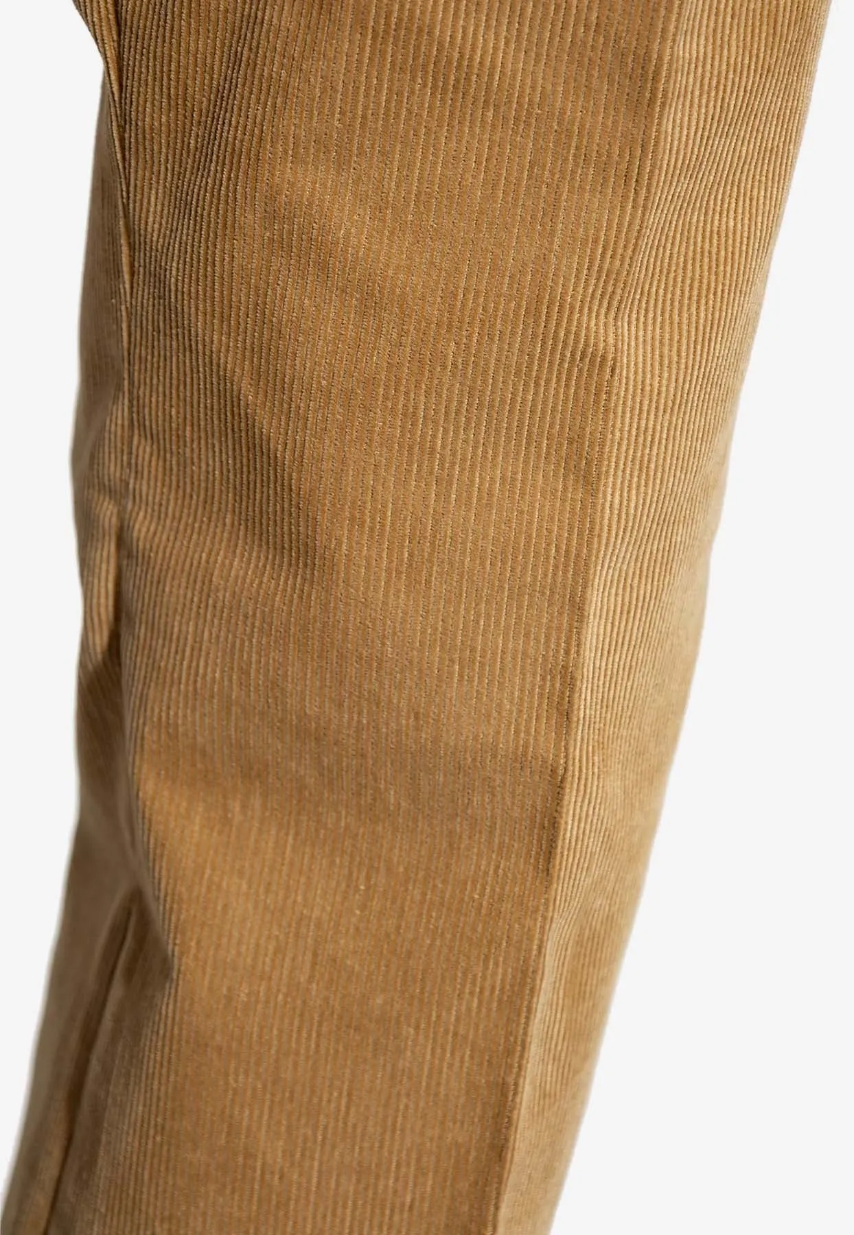 Corduroy Straight-Leg Slouch Pants