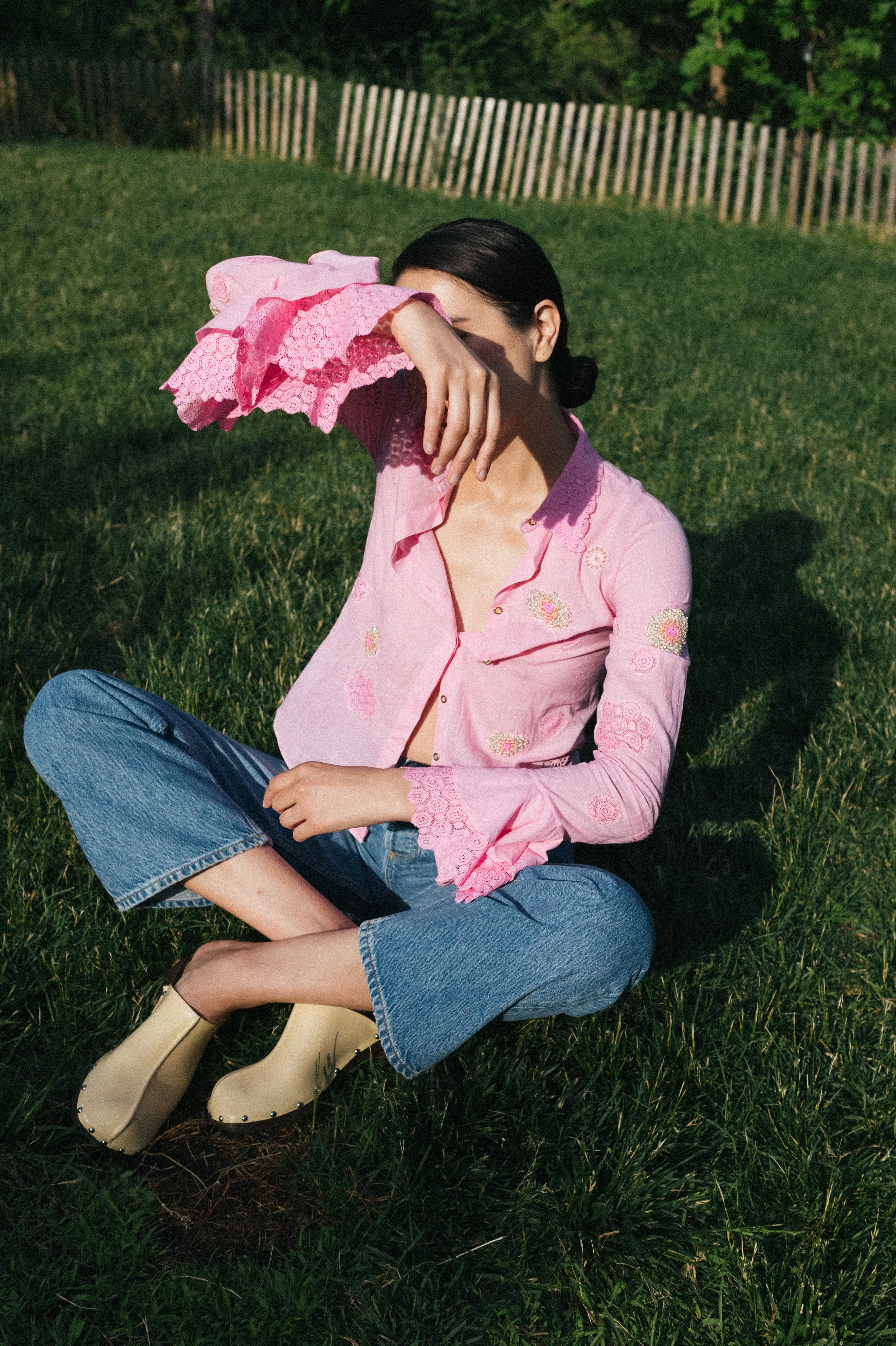 Corn Fiber Button Down Shirt