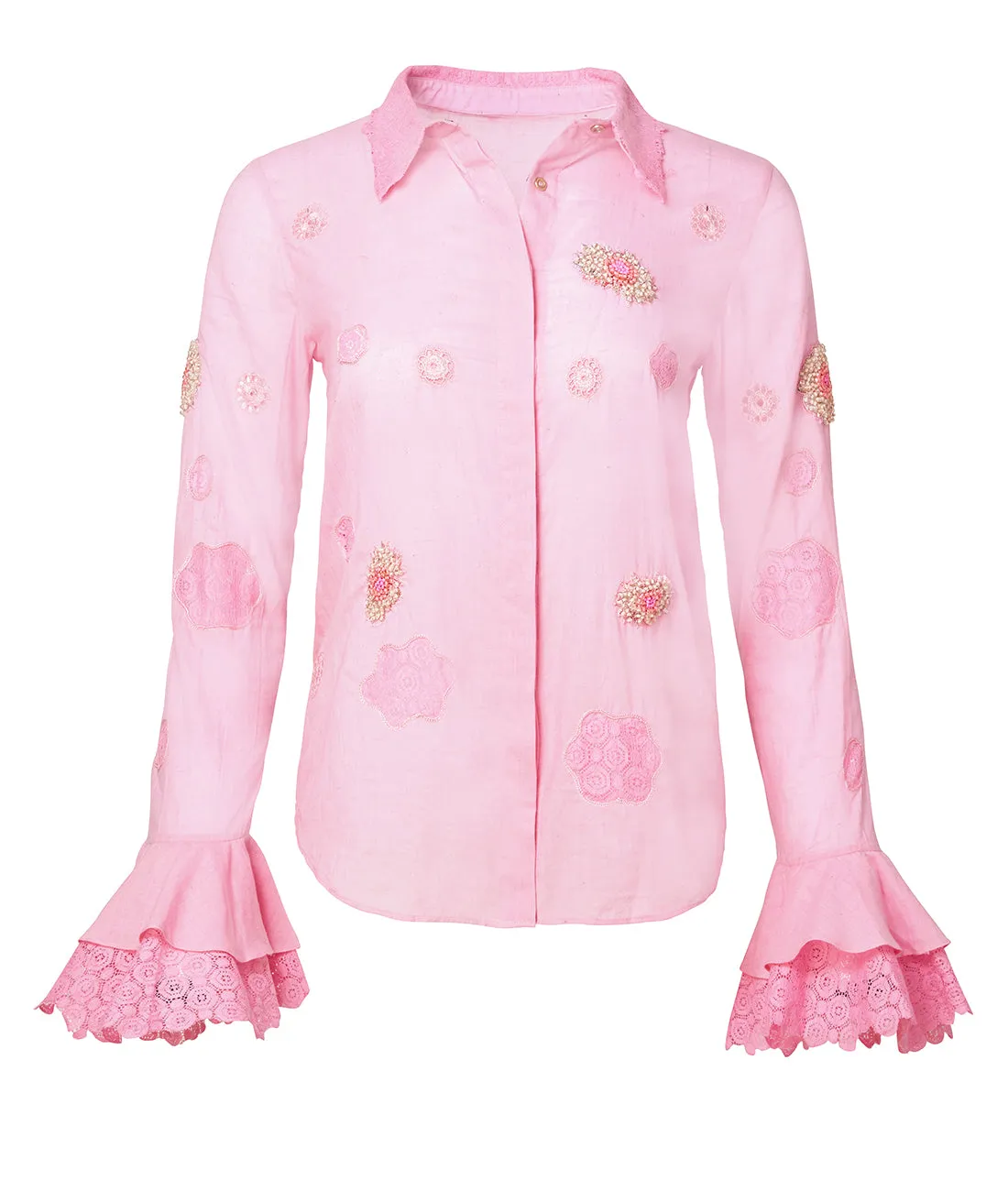 Corn Fiber Button Down Shirt