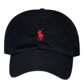 Cotton Chino Ball Cap Black