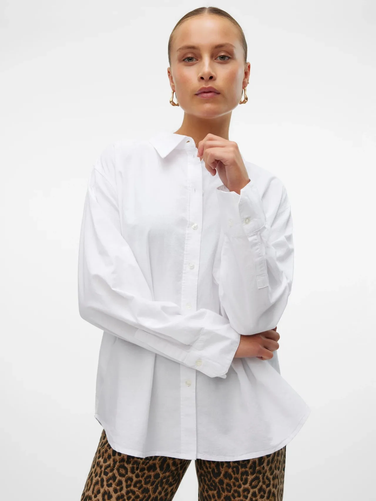 Cotton Oxford Shirt