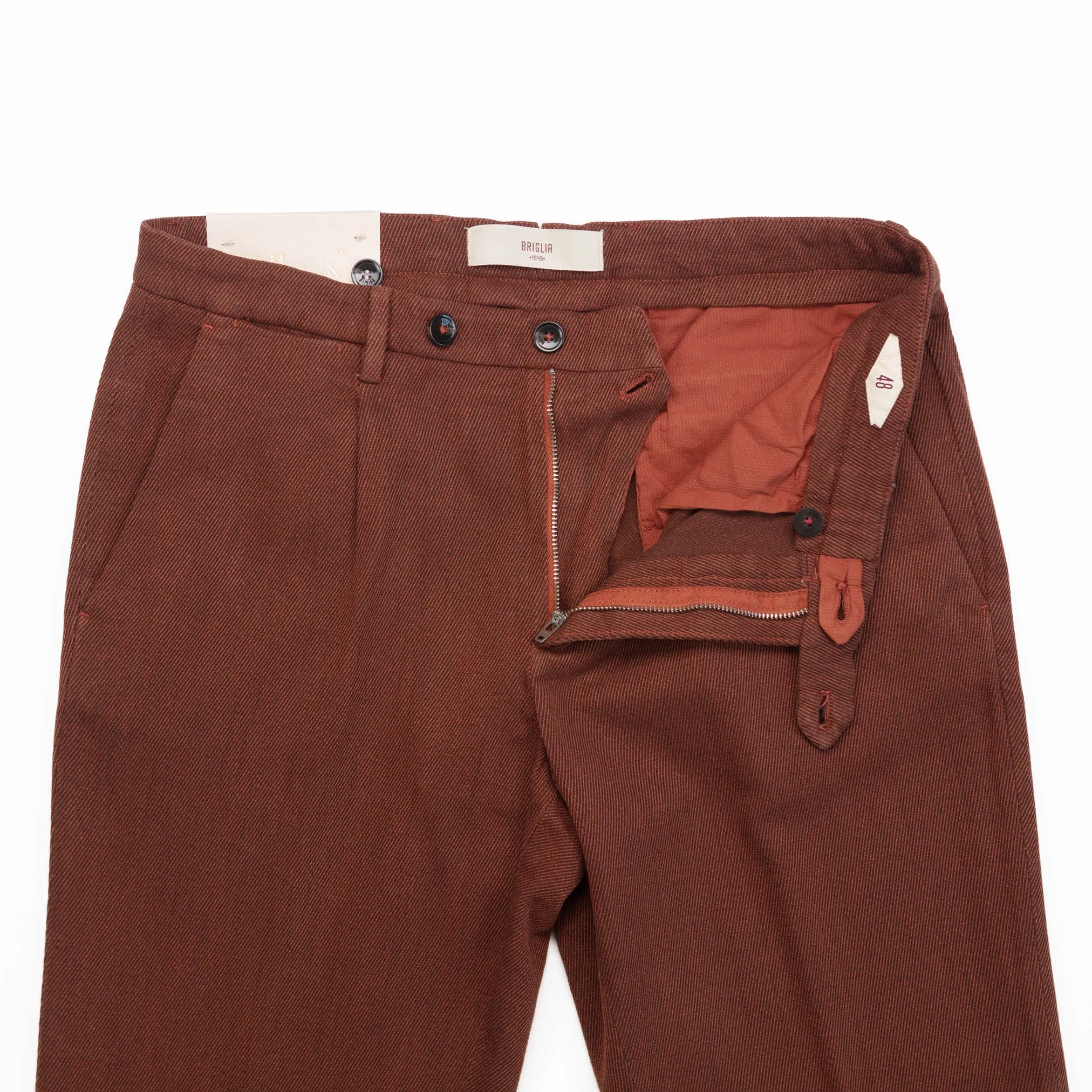Dark Brick Pants