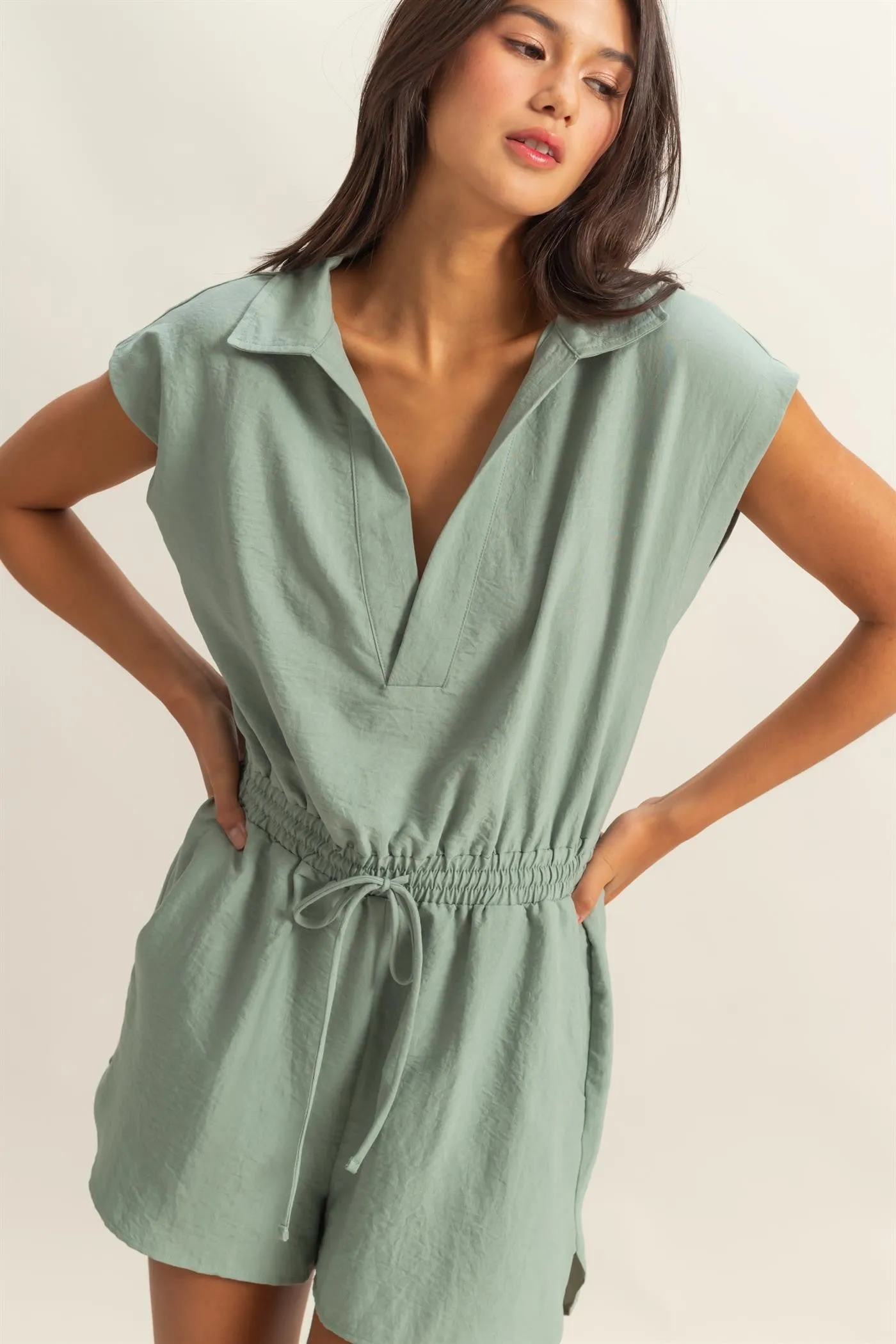 Dessert - A Woven Romper