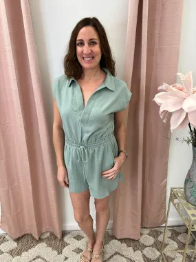 Dessert - A Woven Romper