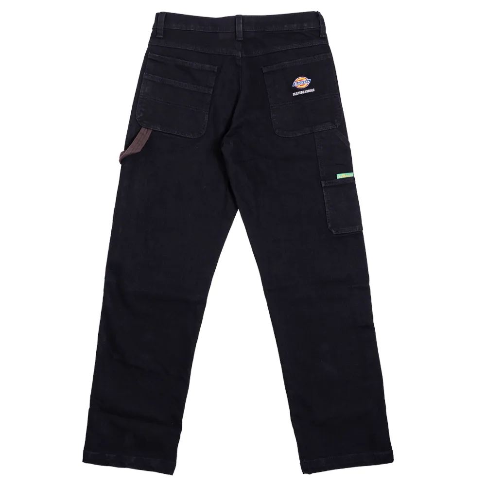 Dickies WPV02 Vincent Alvarez Regular Fit Utility Pants - Black Denim
