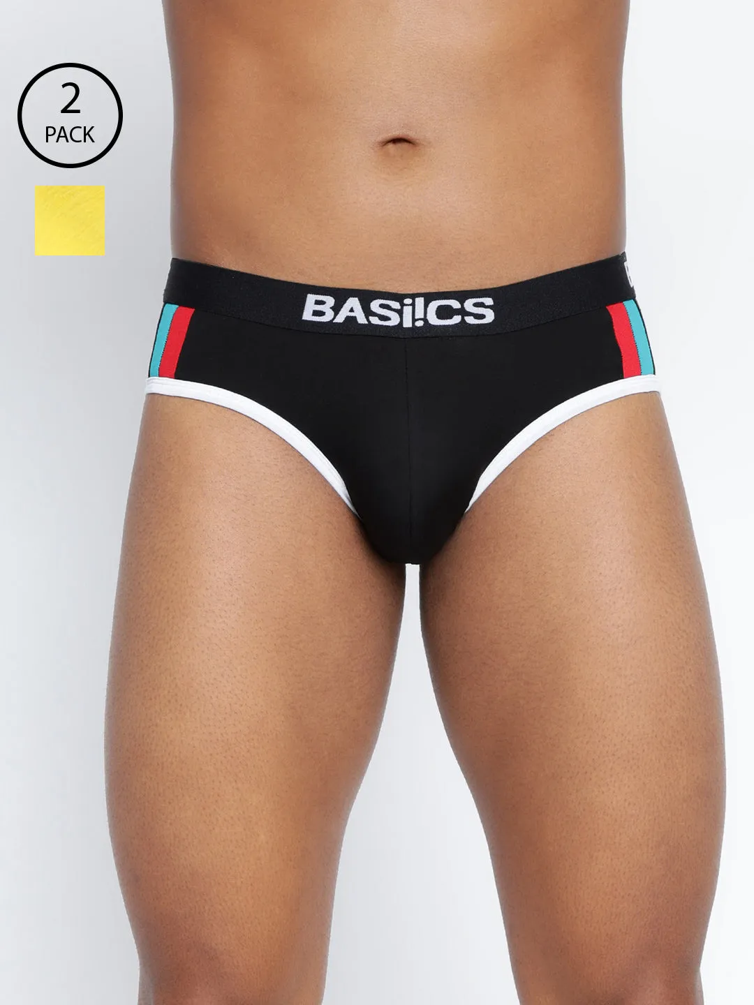 Double Stripe Classic Brief (Pack of 2)