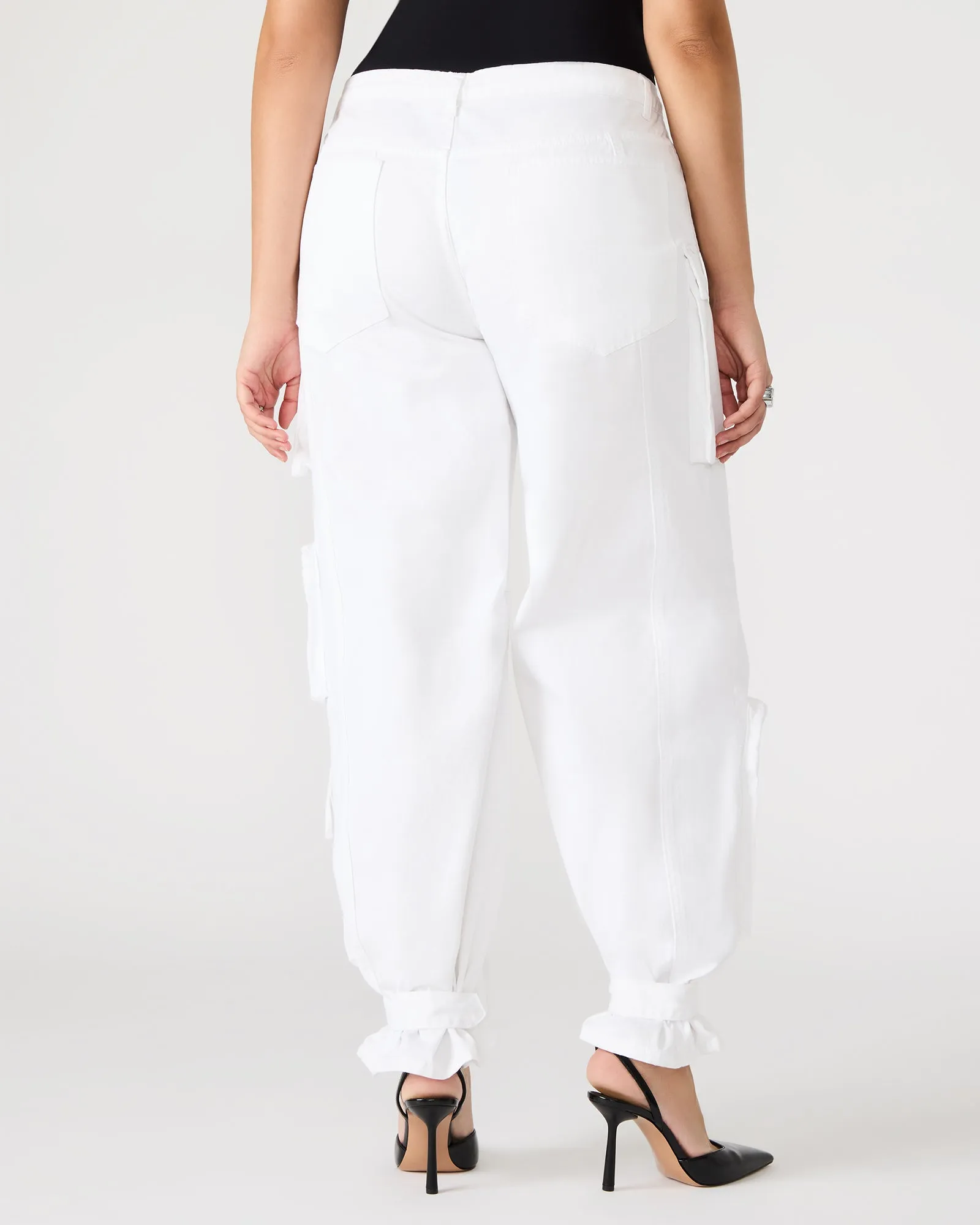 DUO CARGO PANT WHITE