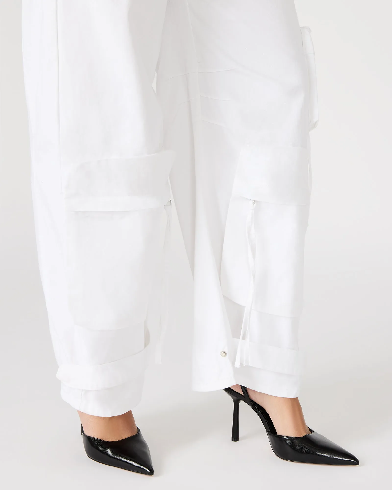 DUO CARGO PANT WHITE