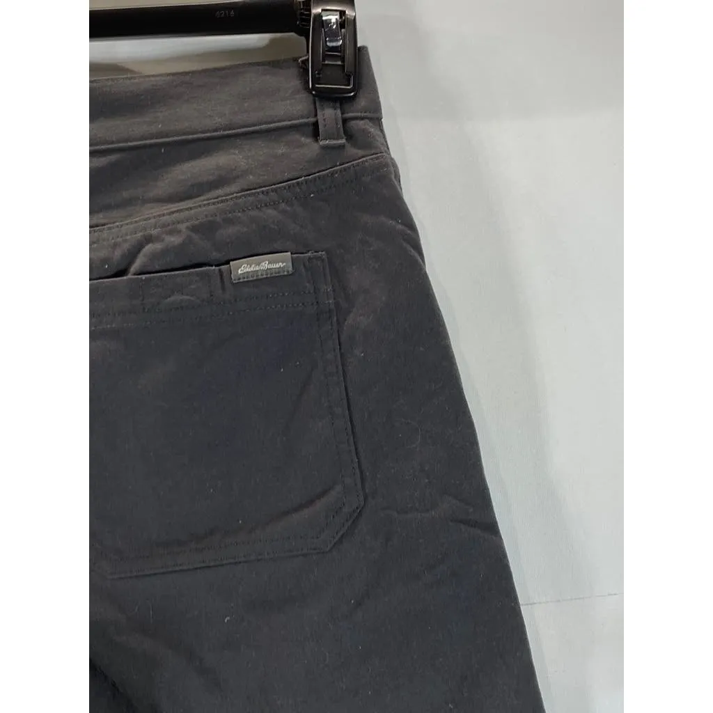 EDDIE BAUER Men's Dark Smoke Six-Pocket Straight-Leg Chino Pant SZ 34X30