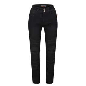 ELLIE - Lady Motorcycle Jeans - Black