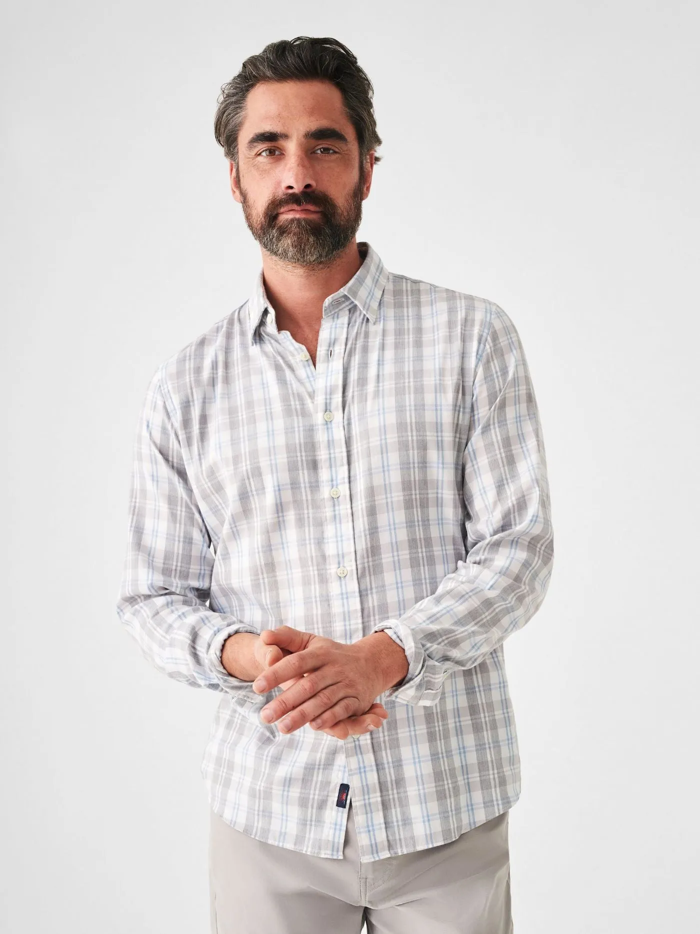 Faherty The Movement Shirt in Cherry Hill Plaid