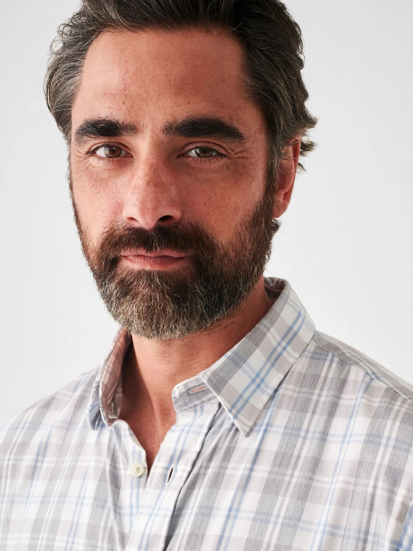Faherty The Movement Shirt in Cherry Hill Plaid