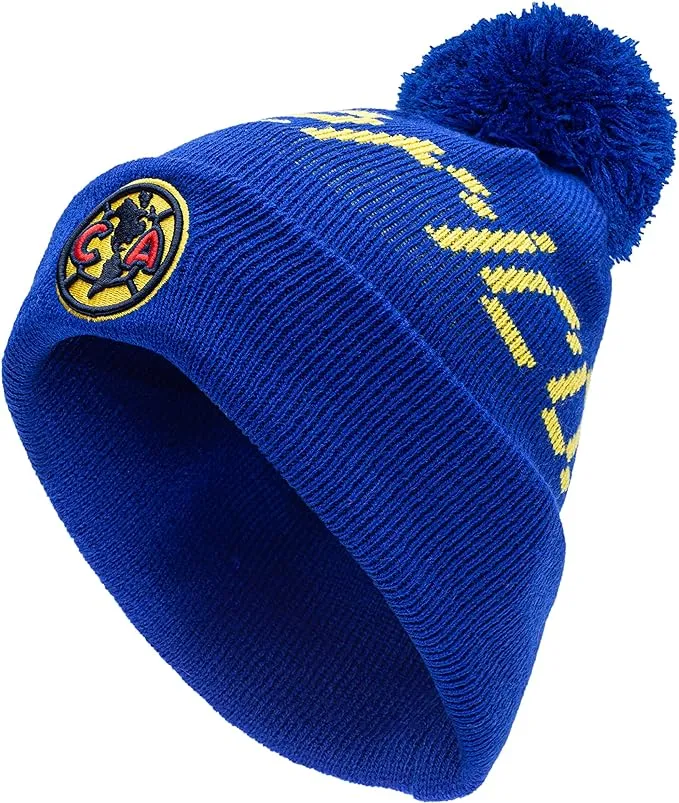 Fan Ink Club America Pixel Beanie Blue
