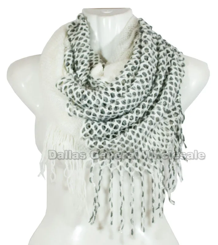 Fashion Knitted 2-in-1 Infinity Circle Scarf Wholesale