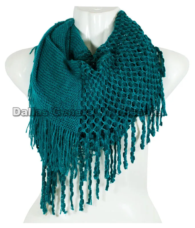 Fashion Knitted 2-in-1 Infinity Circle Scarf Wholesale